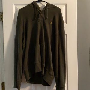 Men’s Green Polo Hoodie